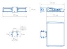 Уличный светильник TL-STREET 100 5К LC F2 W